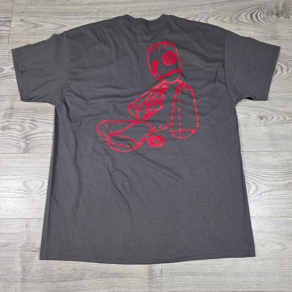 Korn Issues Two Sided Tee - Gray and Red - Men's/Unisex Size XL
